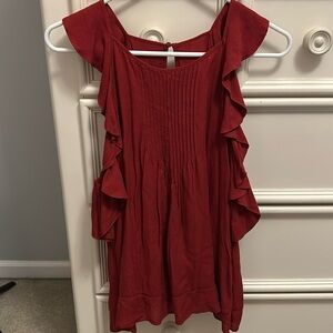 Abercrombie Women’s Red Tank Top